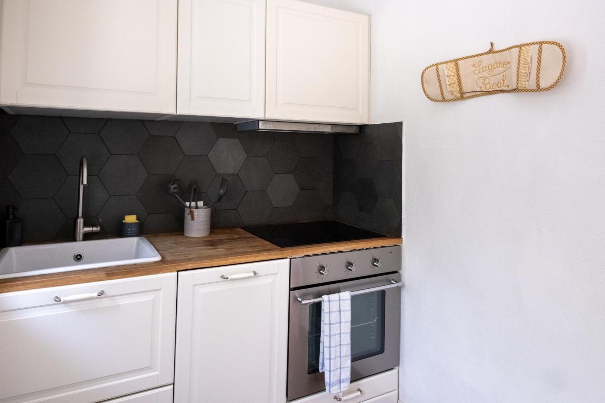 Lugano Boat Apartment מראה חיצוני תמונה